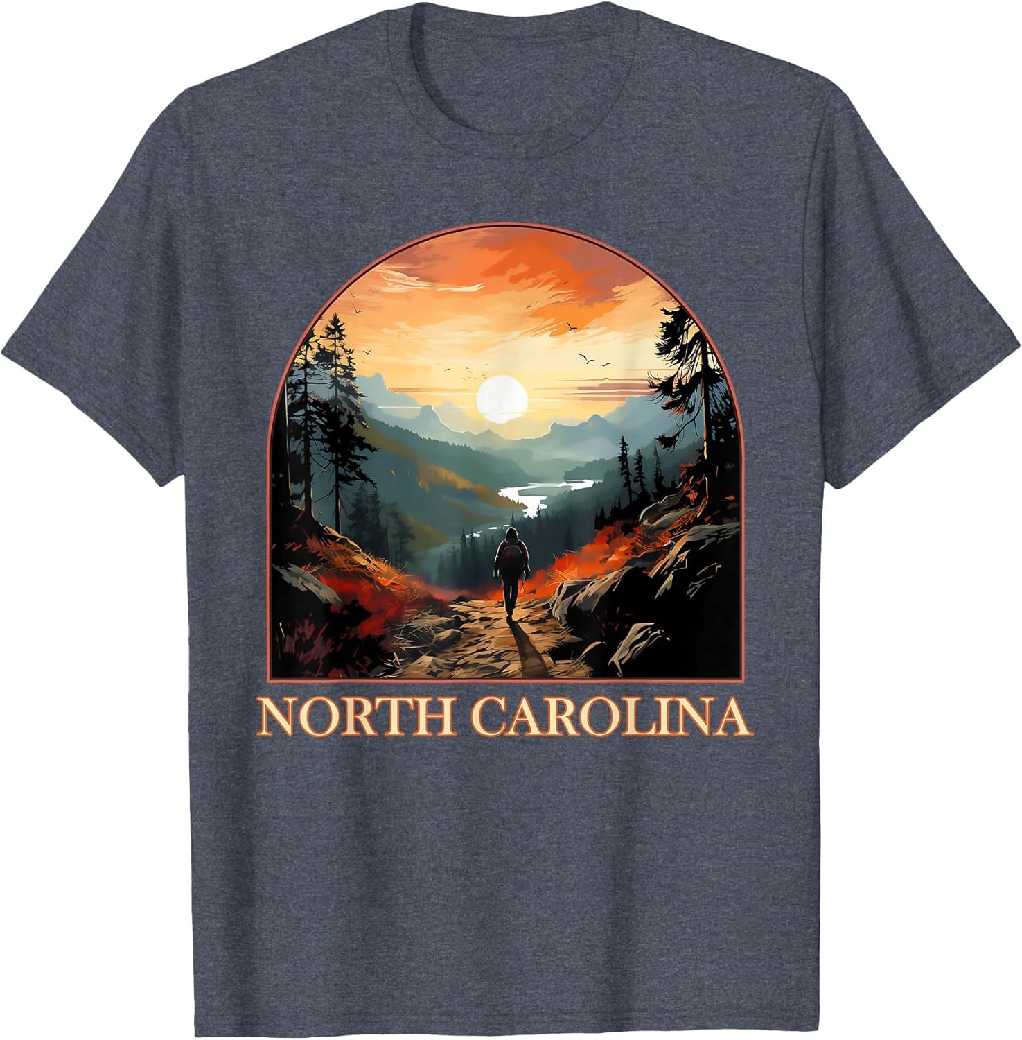 North Carolina NC Hiking Mountain State Pride