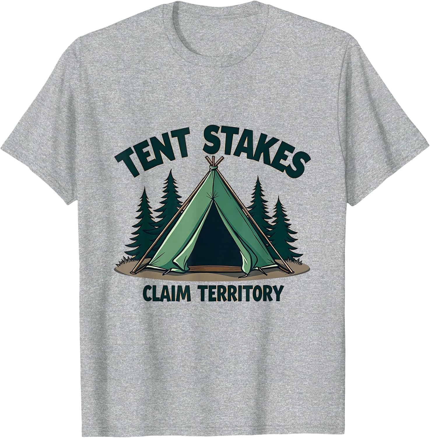 Tent Stakes Claim Territory Camping Design