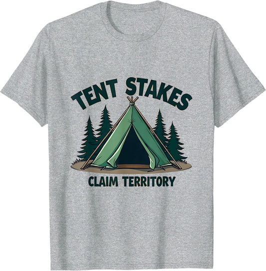 Tent Stakes Claim Territory Camping Design