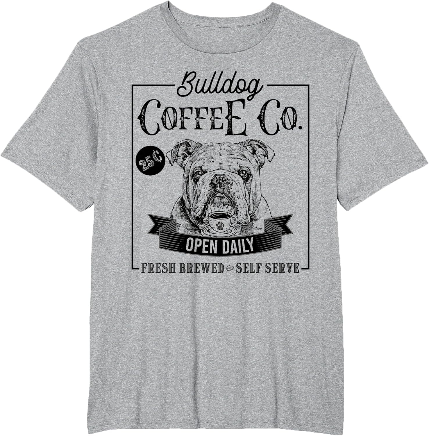 Retro English Bulldog Coffee Funny Dog Mom Coffee Lover