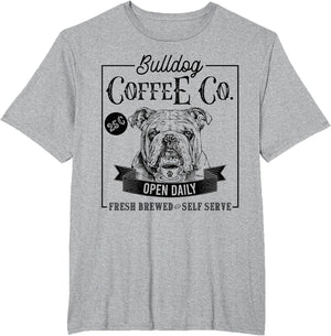 Retro English Bulldog Coffee Funny Dog Mom Coffee Lover