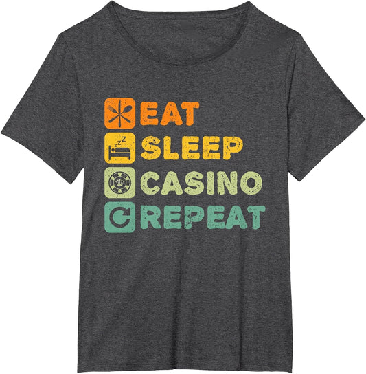 Funny Casino Play Poker Slot Machine Lover Player Gift