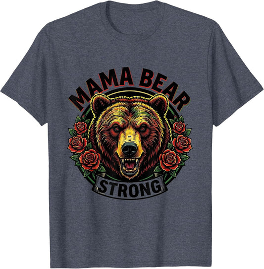 Mama Bear Strong Fierce Motherhood Design