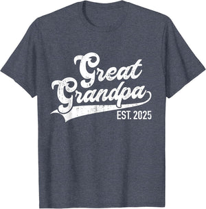 Great Grandpa est. 2025 for Pregnancy Announcement