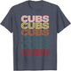 Retro Cubs Name Throwback Vintage
