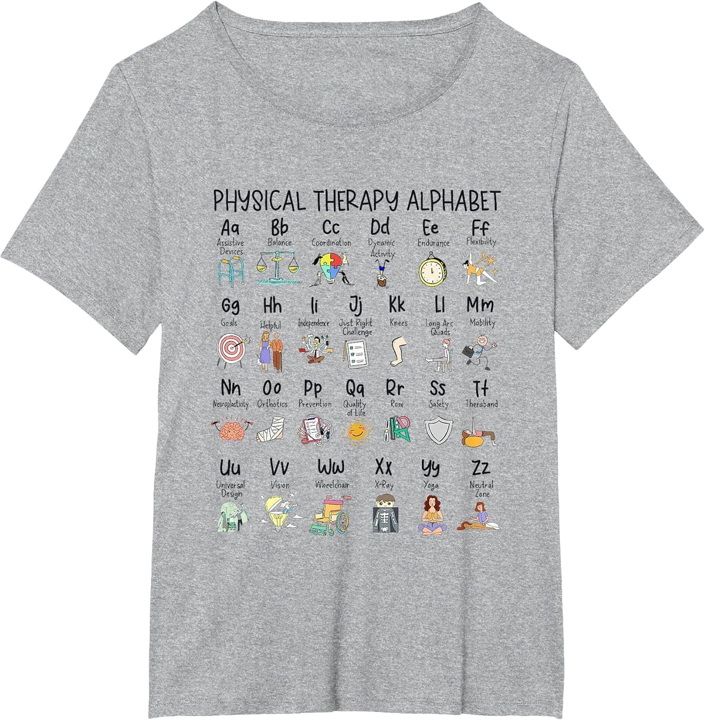 Physical Therapy Alphabet ABC of Physical Therapy PT PTA
