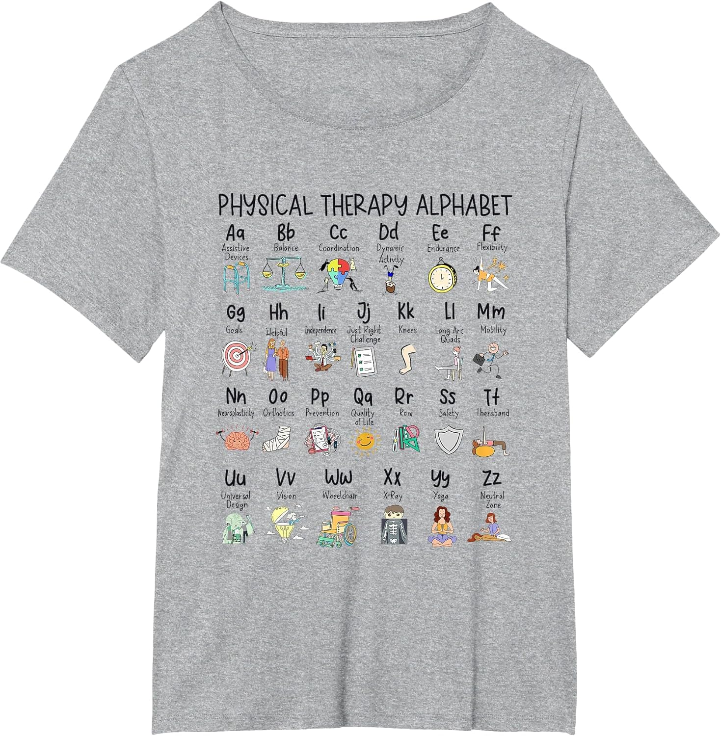 Physical Therapy Alphabet ABC of Physical Therapy PT PTA