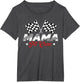 Mama Pit Crew Race Car Birthday Family Racing