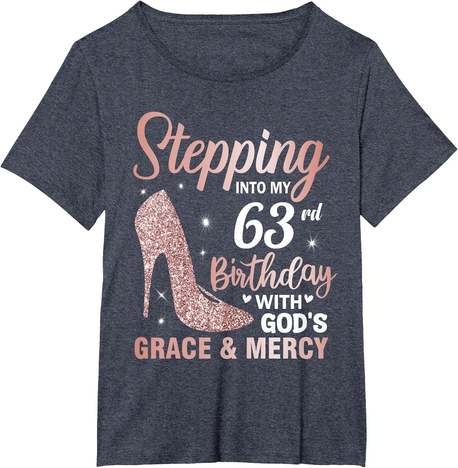 Stepping Into My 63rd Birthday Shirt Women 63 Year Old Bday