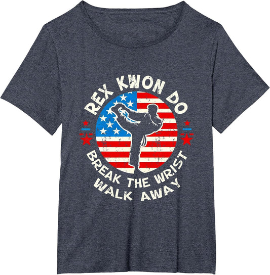 Rex Kwon Do American Flag Taekwondo Martial Art Sport