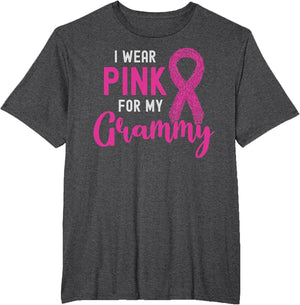 I Wear Pink for My Grammy Pink Ribbon Breast Cancer