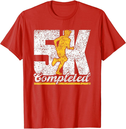 5K Completed Run Runner Race Running 5K