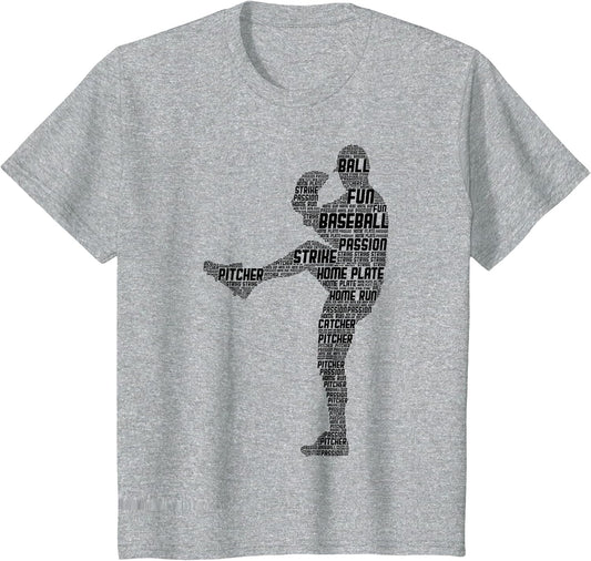 Baseball Pitcher Boys Kids Youth Men