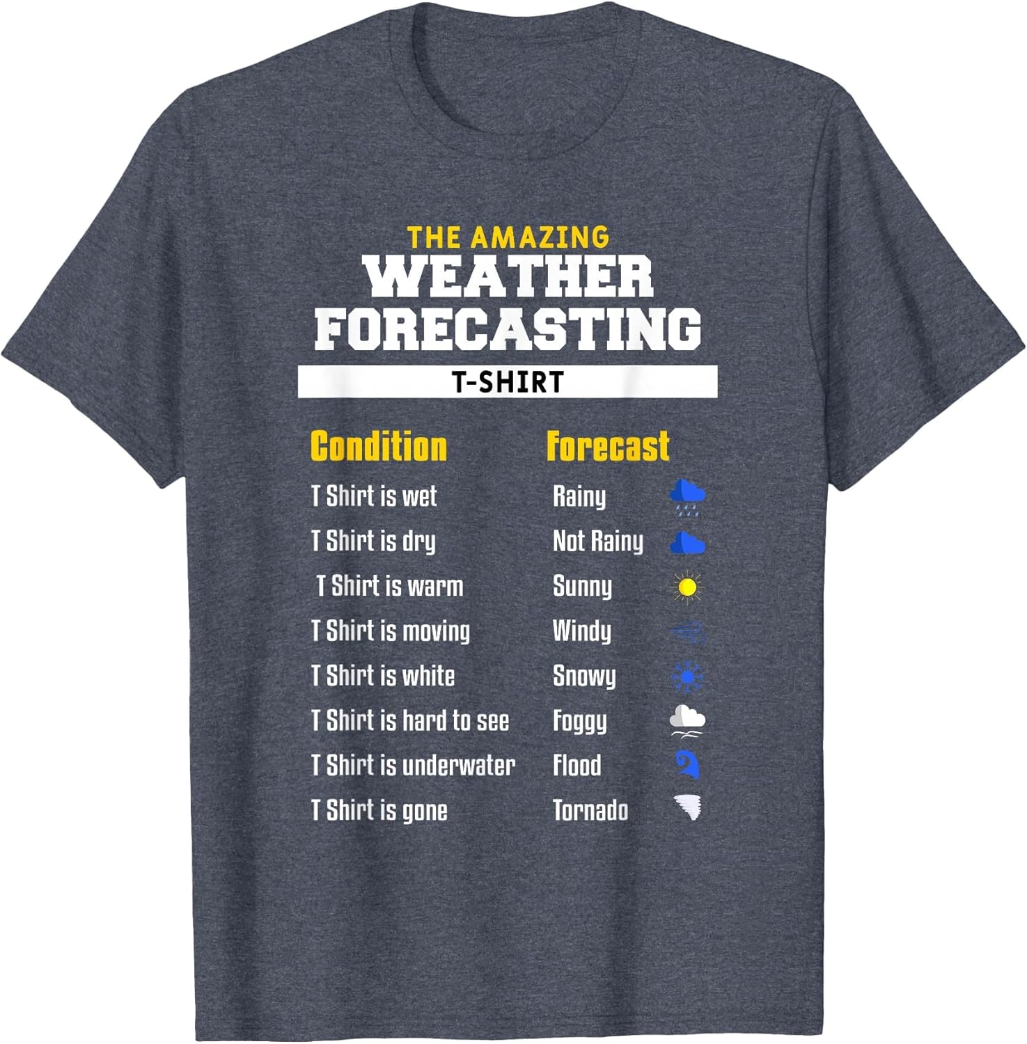 The Amazing Funny Meteorology Meteorologist Weather Forecast