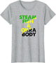 Jamaican Sayings Shirt | Funny STEAM Fish and Okra Body