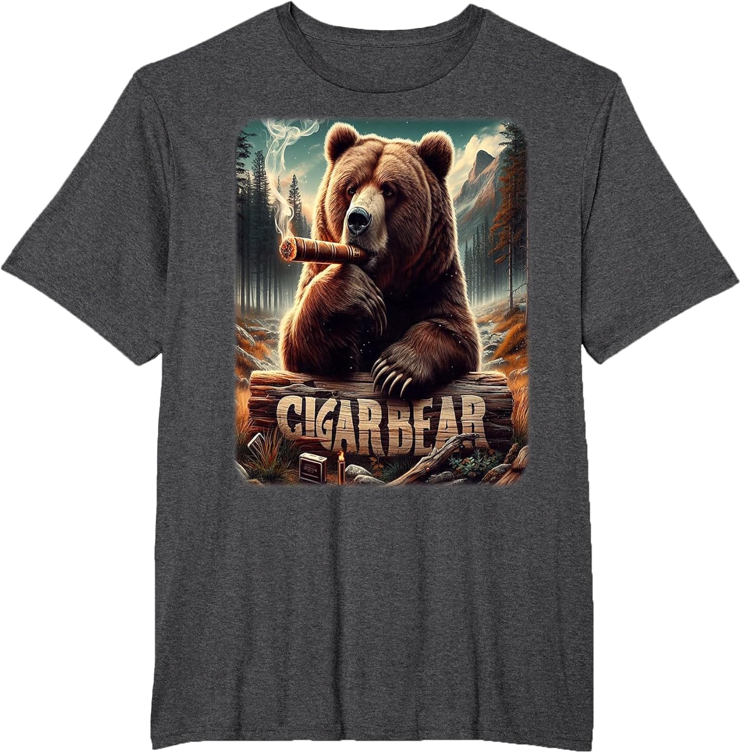 Cigar Smoking Cigar Bear