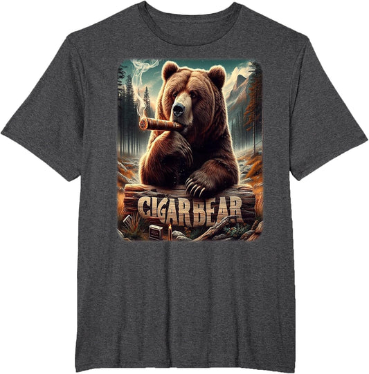 Cigar Smoking Cigar Bear