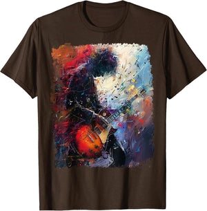 Electric Guitar Rock Band Gutarist I Love Music