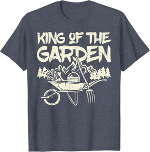 King of The Garden Cool Gardening Gardener Grandpa Dad Men