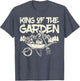 King of The Garden Cool Gardening Gardener Grandpa Dad Men
