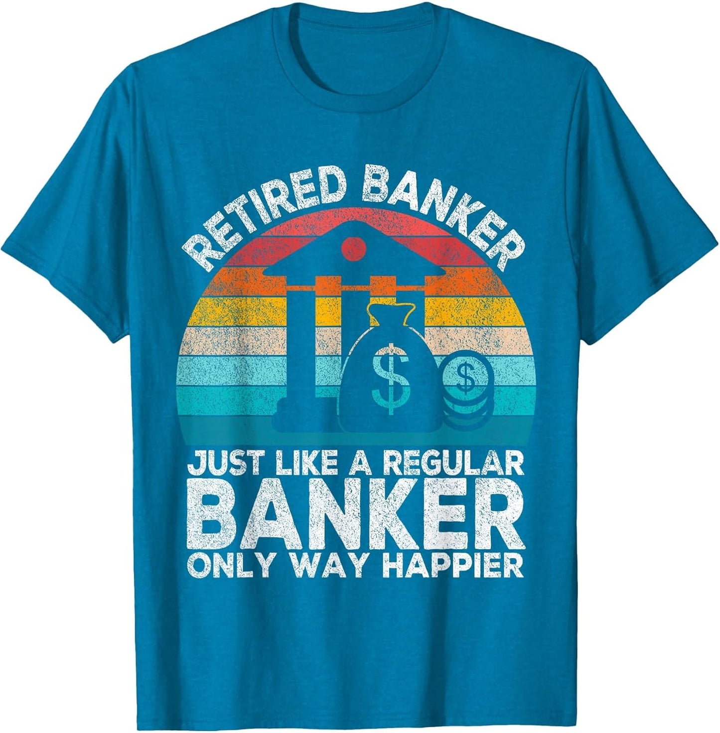 Retired Banker Just Like A Normal Banker Retro