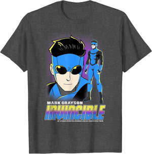 Invincible Mark Grayson Blue Suit Showcase Distressed