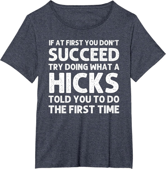 Hicks Funny Surname Family Tree Birthday Reunion Idea
