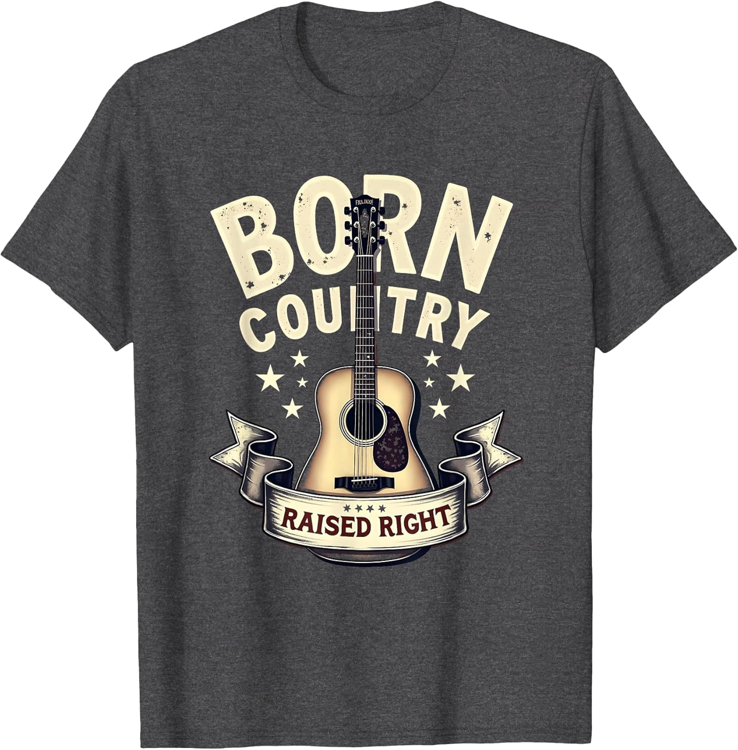 Born Country Raised Right Country Music Design