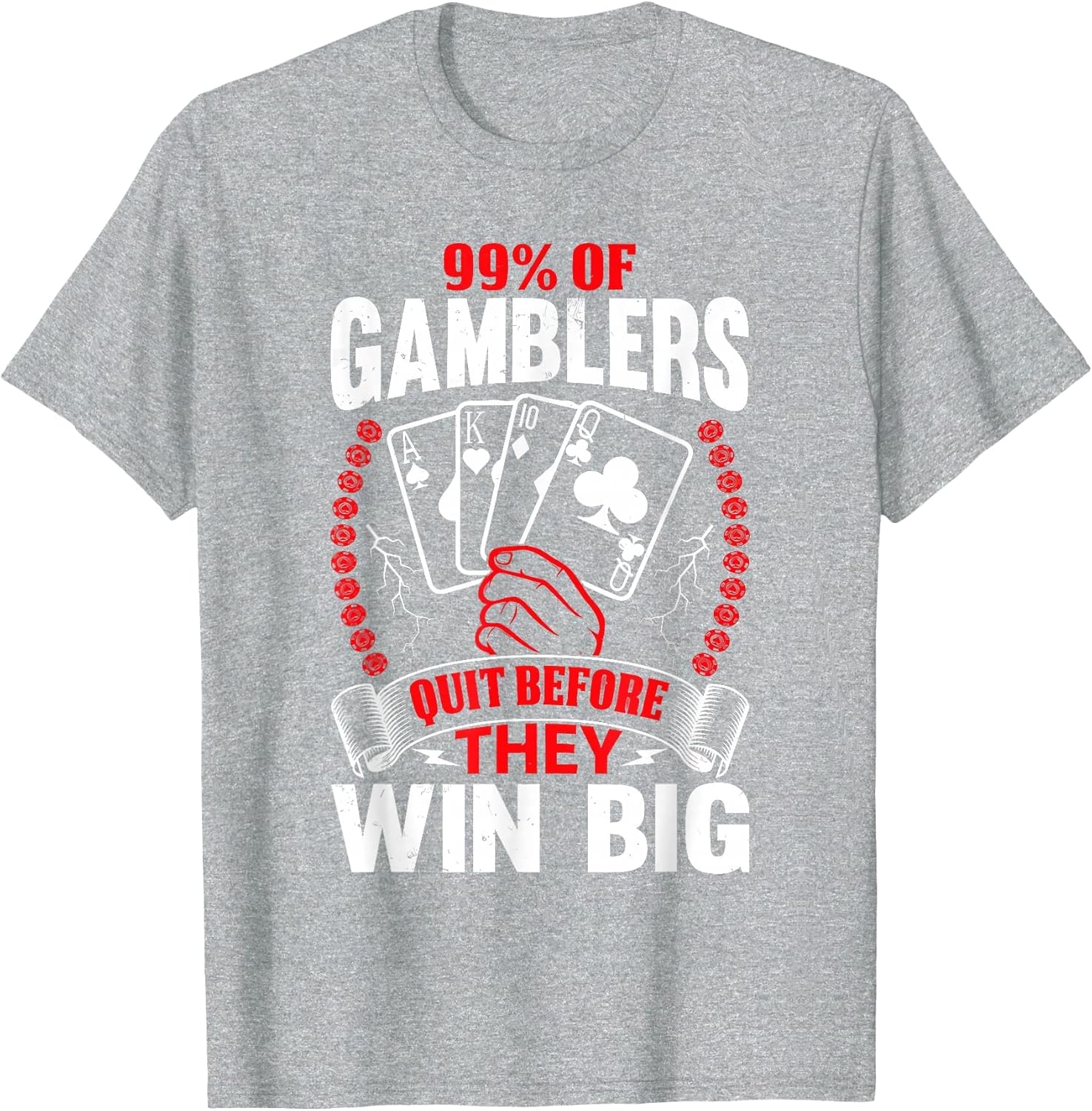 99% of Gamblers Quit Before They Win Big Funny