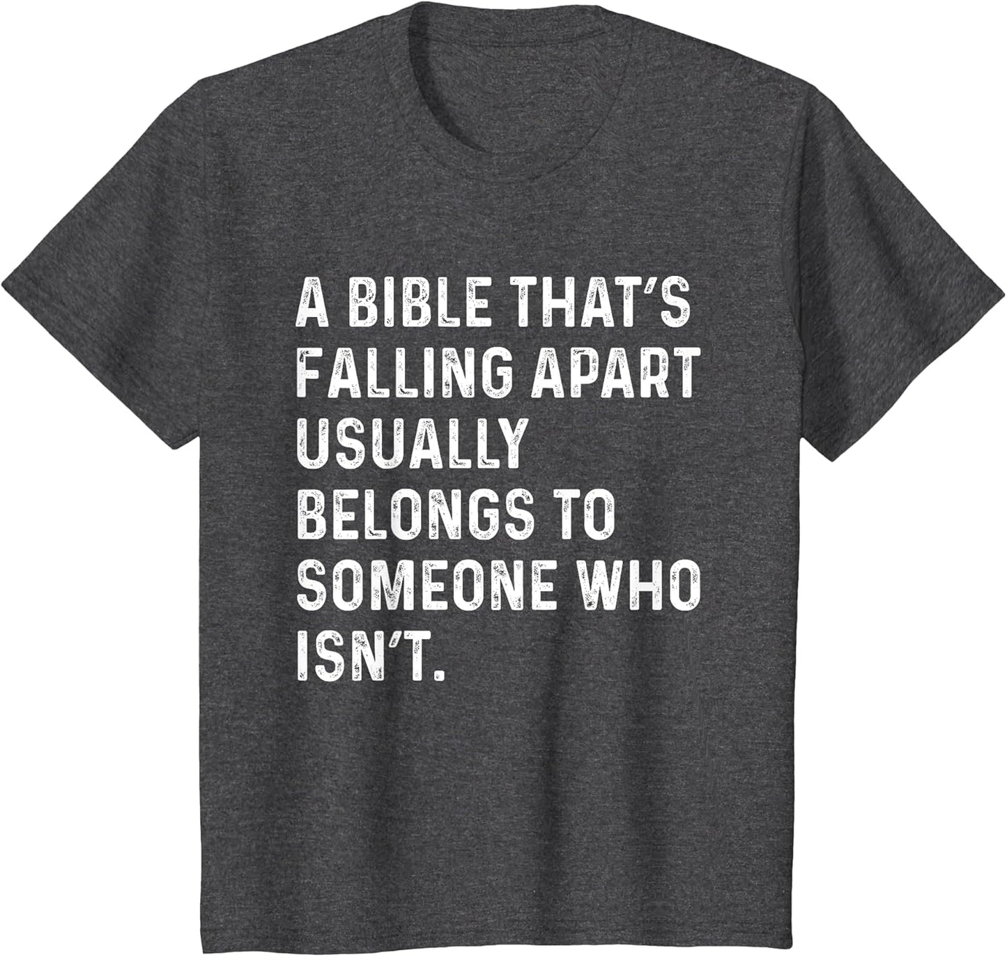 A Bible That's Falling Apart Belongs to Someone Who Isn't