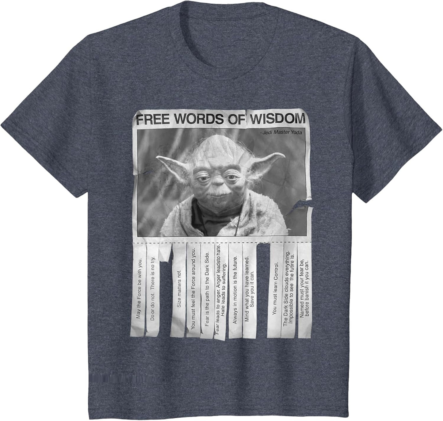 Star Wars Yoda Poster Words Of Wisdom Graphic