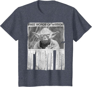 Star Wars Yoda Poster Words Of Wisdom Graphic