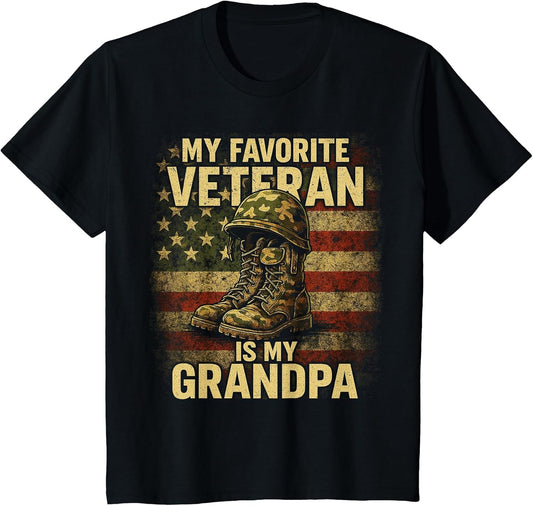 My Favorite Veteran is My Grandpa Veterans Day for Kids
