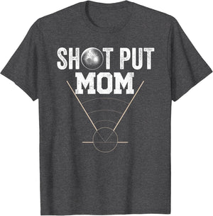 Shot Put Mom Athlete Track and Field