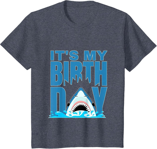 Blue Shark Birthday Shark Bite Its My Birthday Girls Boys
