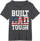 Build Dad Tough Number One Patriot Father Saying