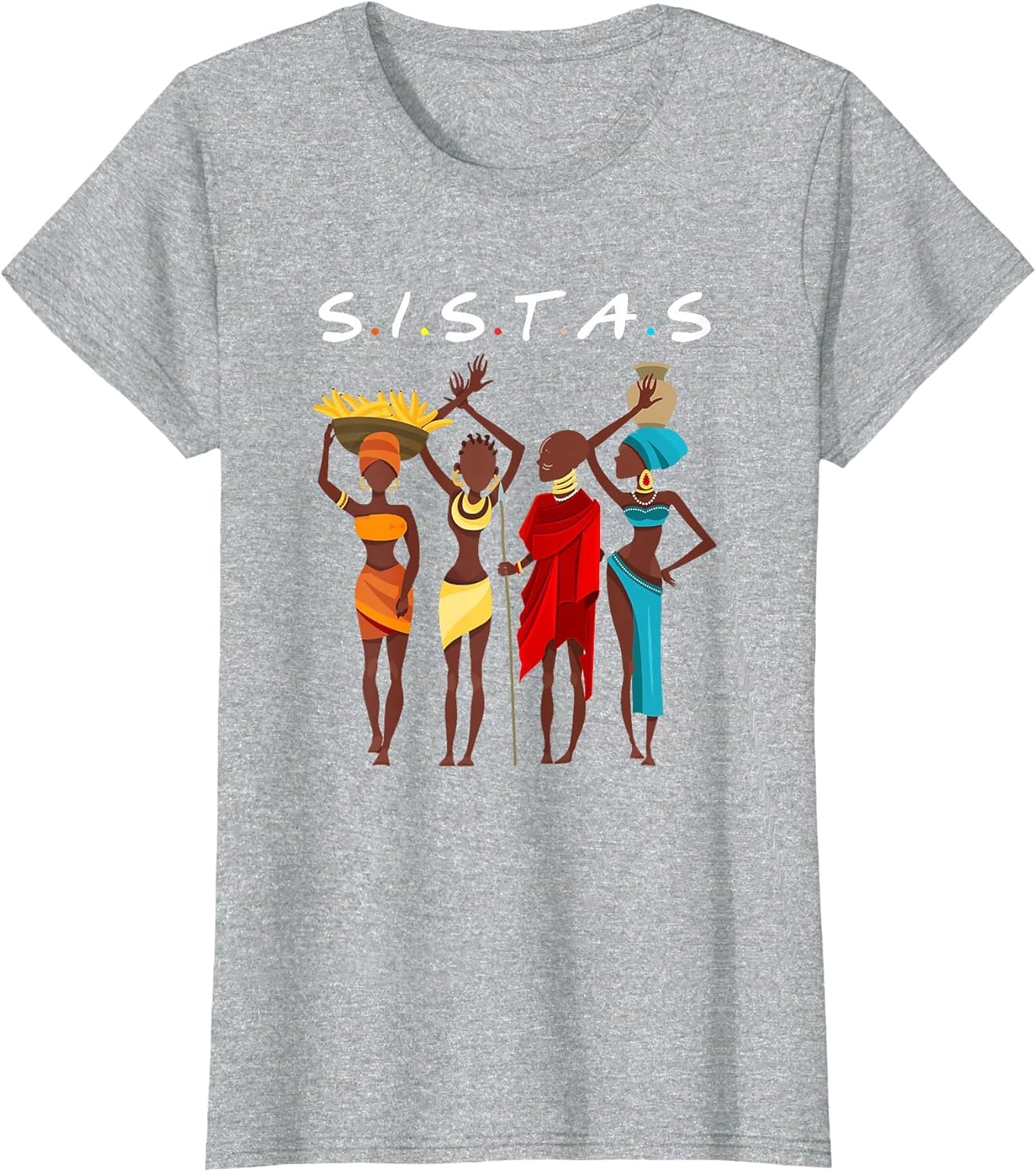Black History Sistas African American Girl Black Pride Shirt