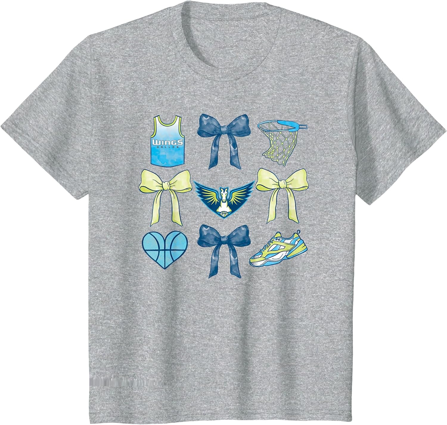 WNBA Dallas Wings Bow Grid