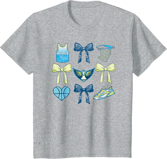WNBA Dallas Wings Bow Grid
