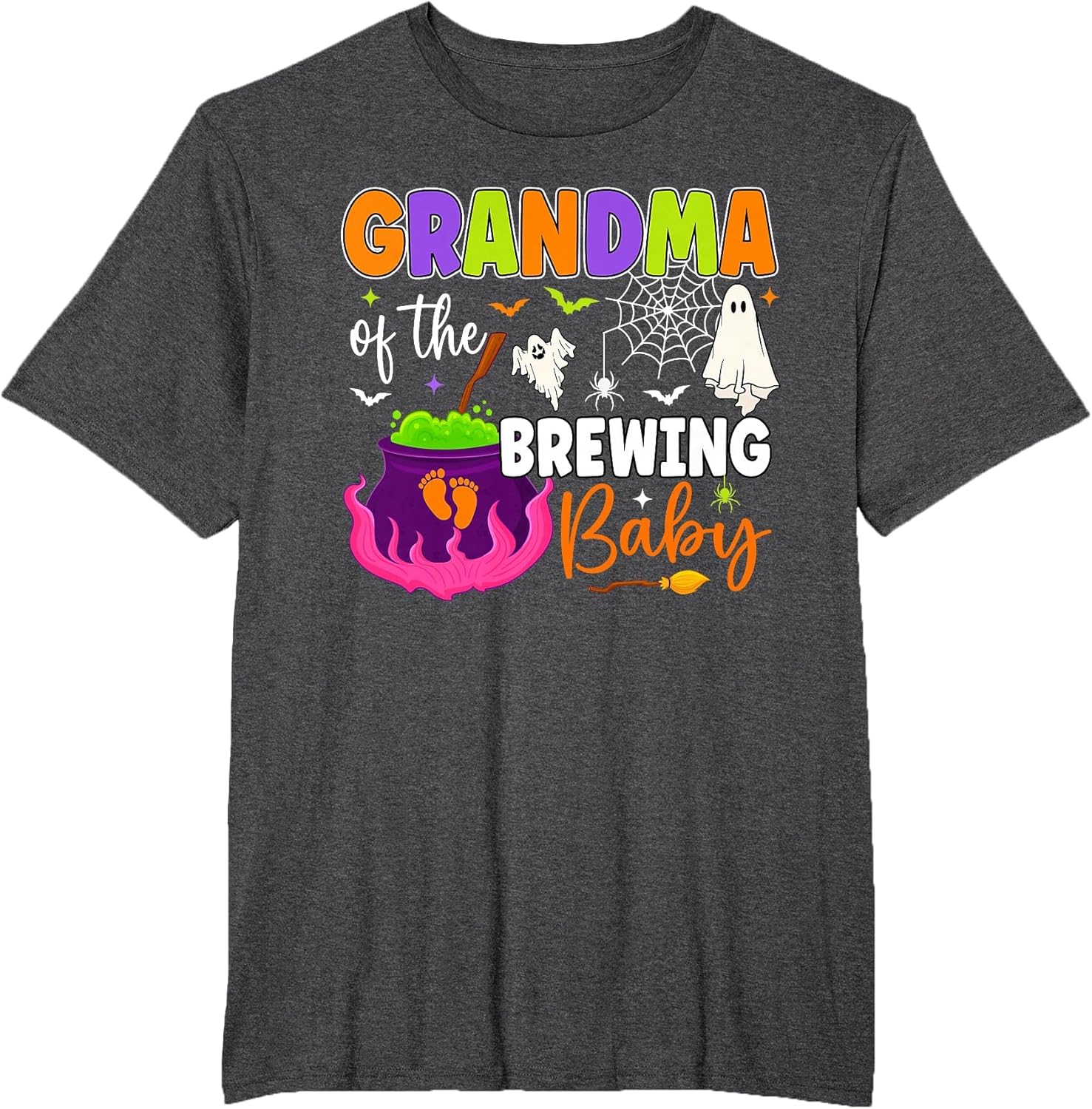 Grandma of Brewing Baby Halloween Theme Baby Shower Spooky