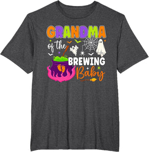Grandma of Brewing Baby Halloween Theme Baby Shower Spooky