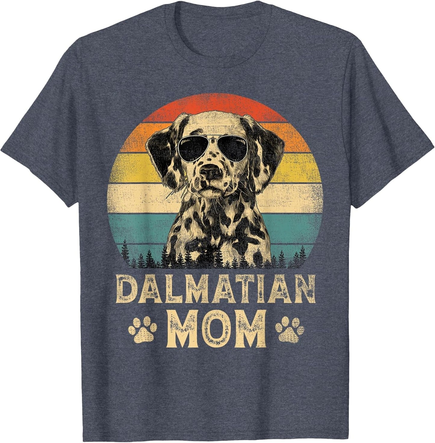 Vintage Dalmatian Mom Dog Lovers Mother's Day