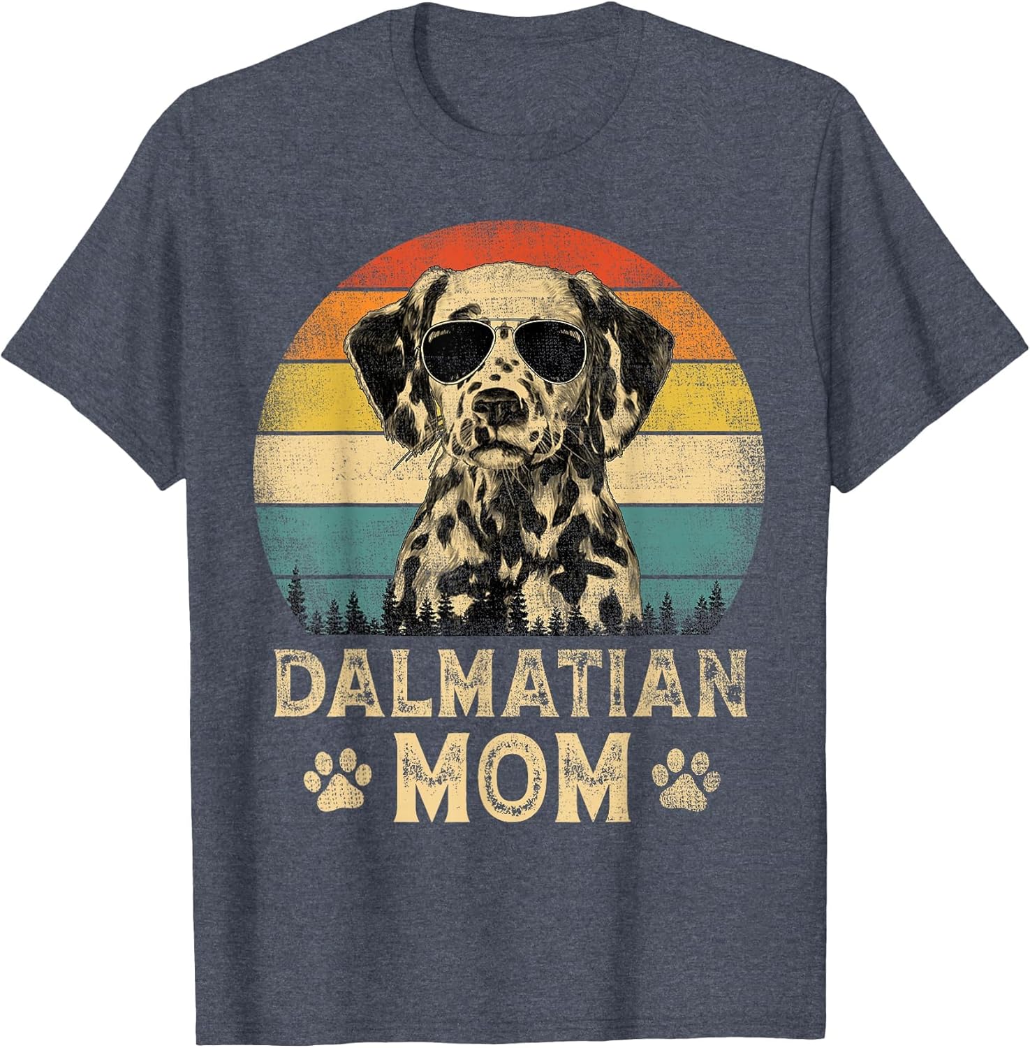 Vintage Dalmatian Mom Dog Lovers Mother's Day