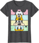 Disney Mickey and Friends Group Comic Panels , Women, Dark Heather Grey, Small