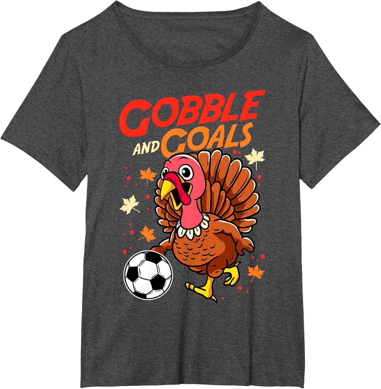 Gobble and Goals | Funny Soccer Lover Turkey Thanksgiving