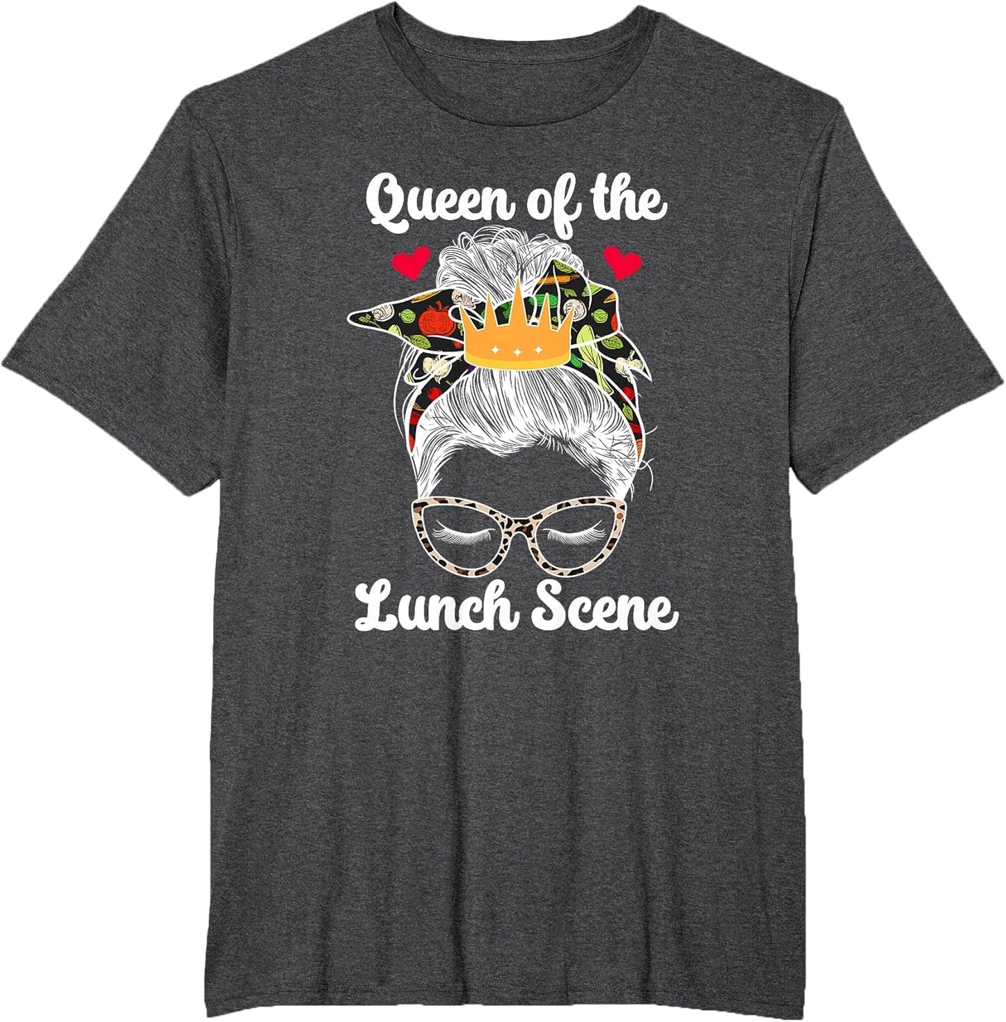 Queen of The Lunch Scene Lunch Lady School Cafeteria Worker