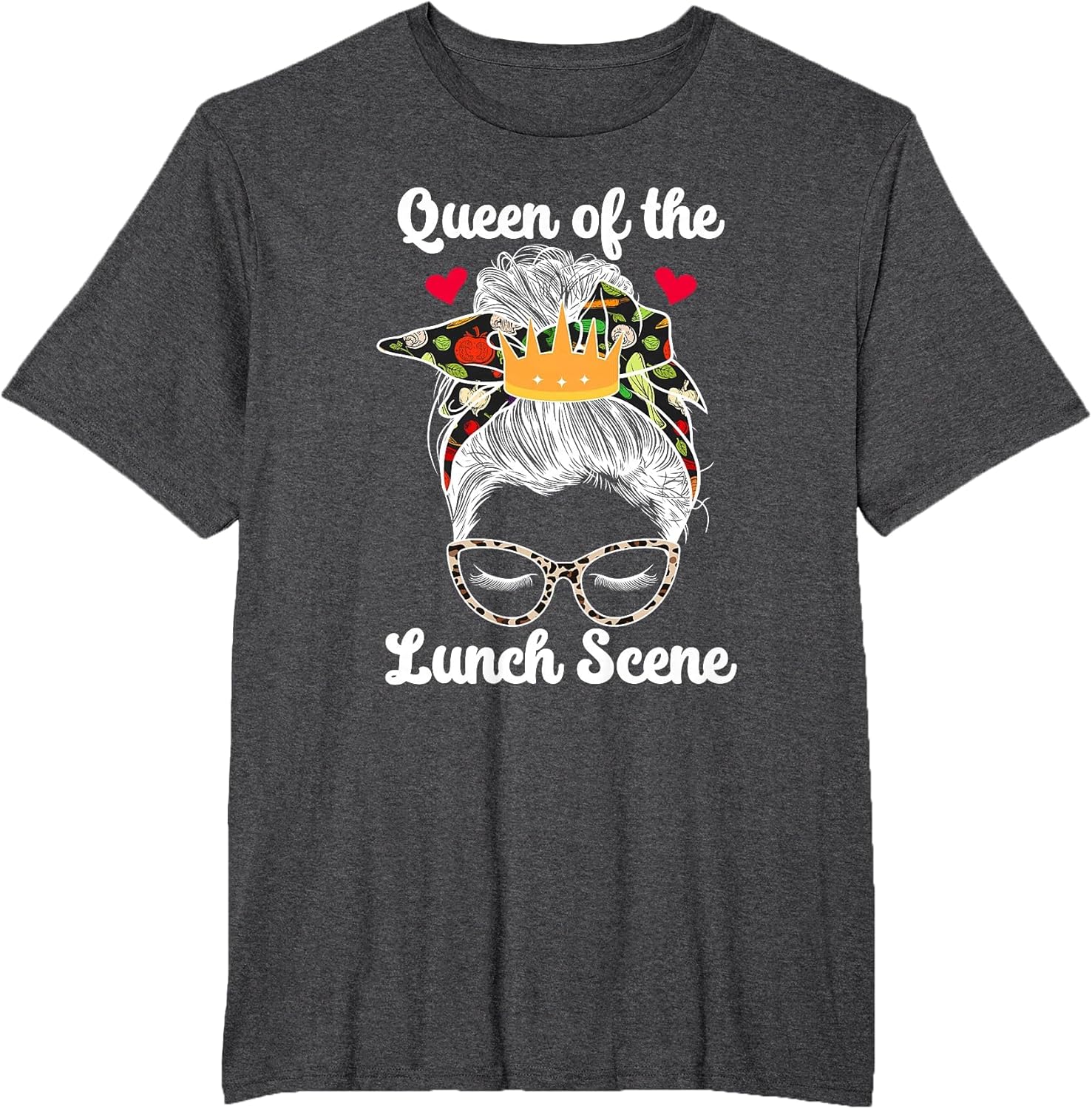 Queen of The Lunch Scene Lunch Lady School Cafeteria Worker