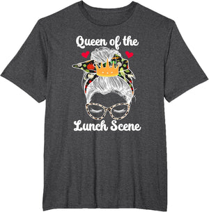 Queen of The Lunch Scene Lunch Lady School Cafeteria Worker