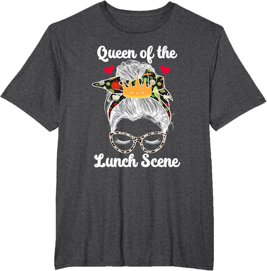 Queen of The Lunch Scene Lunch Lady School Cafeteria Worker
