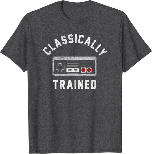 Classically Trained Video Game Adult T Shirt